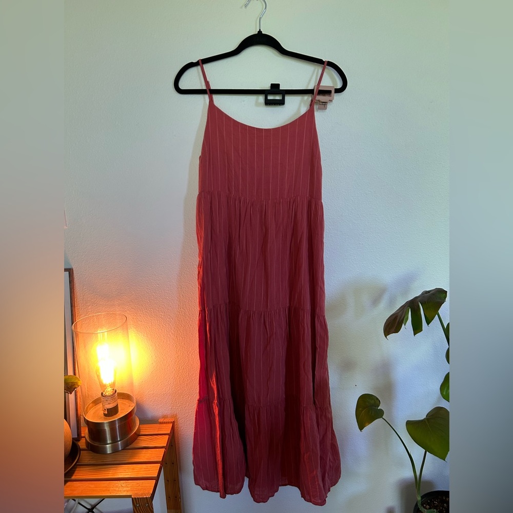 Midi Pink Summer Dress
